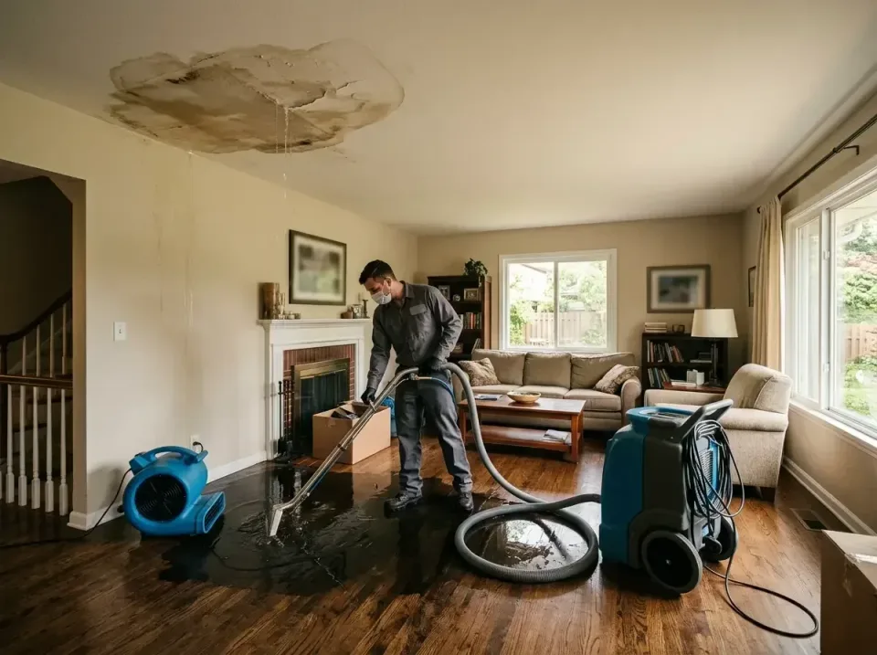 attic-pipe-burst-ceiling-drip-008 — frequently asked questions, Water Damage Restoration & Carpet Care in The Hills, NJ